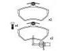 剎車(chē)片 Brake Pad Set:8E0 698 151 B